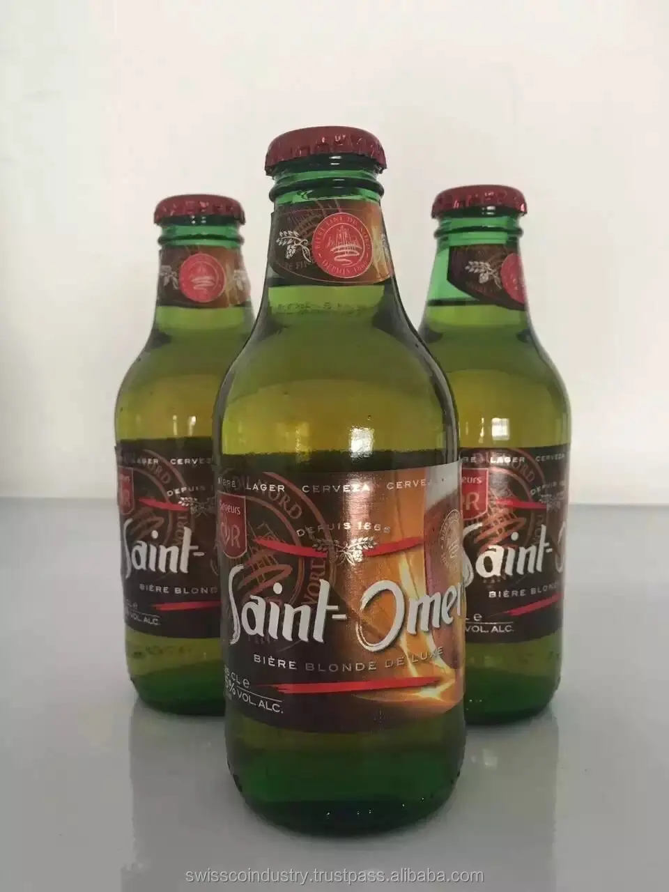 Пиво премиум-класса в стеклянной бутылке 25cl 5% Alc в упаковке 24 шт.