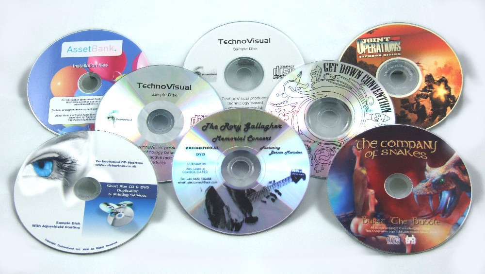 Оптовая продажа пользовательские CD тиражирование DVD и печать
