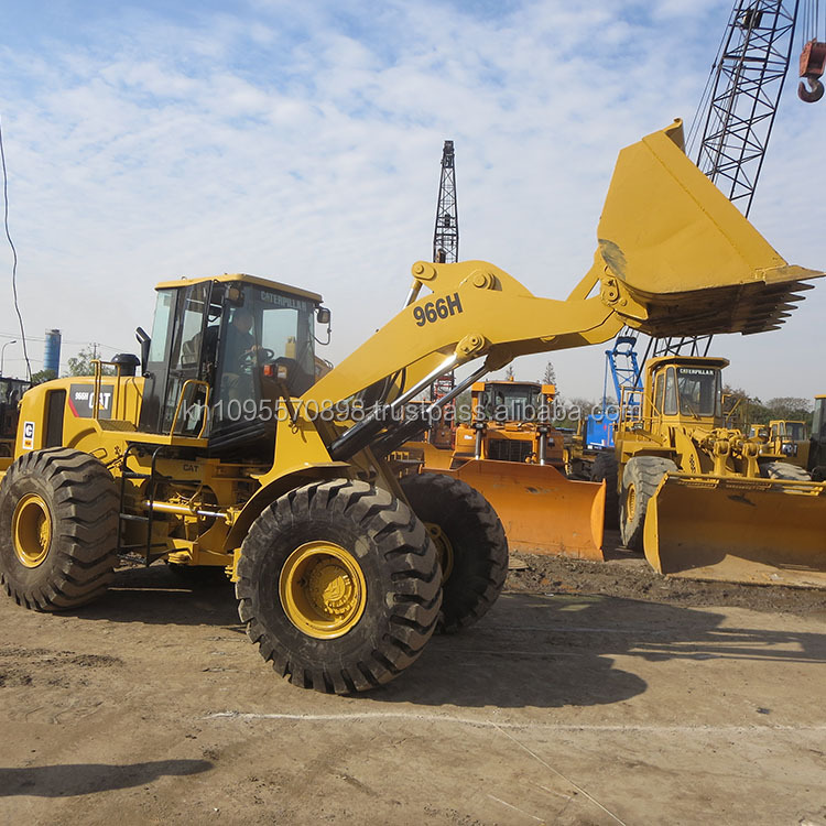 Б/у фронтальный погрузчик Caterpillar 966H, сделано в Японии, недорогие погрузчики 966