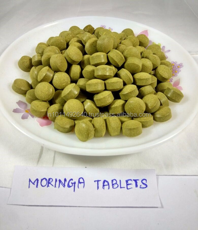 Super Food Supplement Moringa Leaf Powder 1000mg In Tablets Form