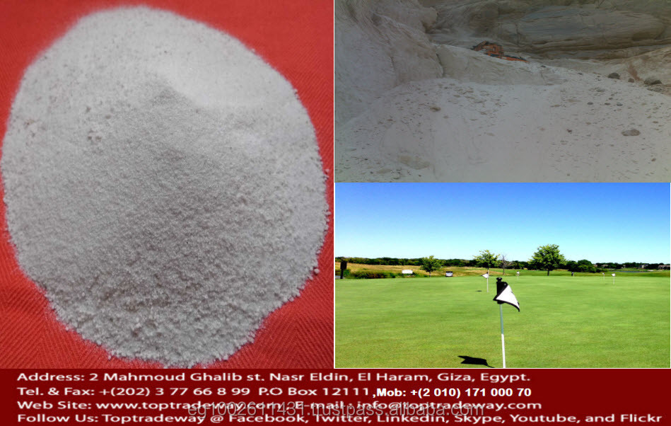 High Quality Natural Sand for Golf Course
