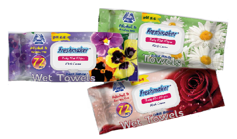 Влажные салфетки Freshmaker Eco