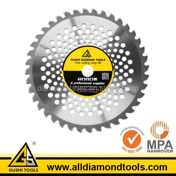 Tungsten Carbide Tipped TCT Grass Cutting Blade Circular Saw Blade