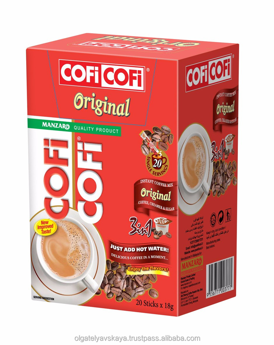 CofiCofi mix 3 в 1 с оригинальным вкусом