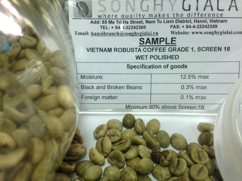 High quality vietnam coffee bean at the best price for export