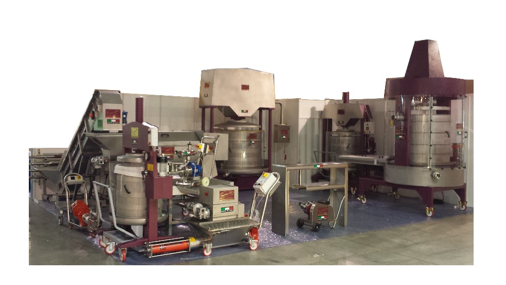 Machine Grape Wine Making