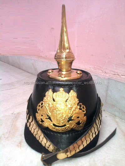 Немецкий Шлем Pickelhaube, Средневековые Кожаные Шлемы