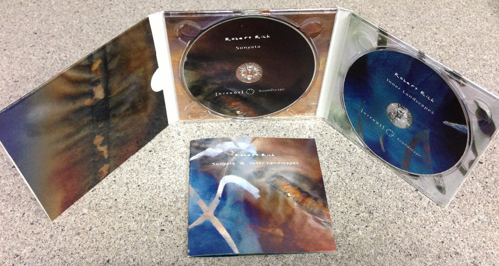 6 панель CD digipack с 1 ясно лоток в середине