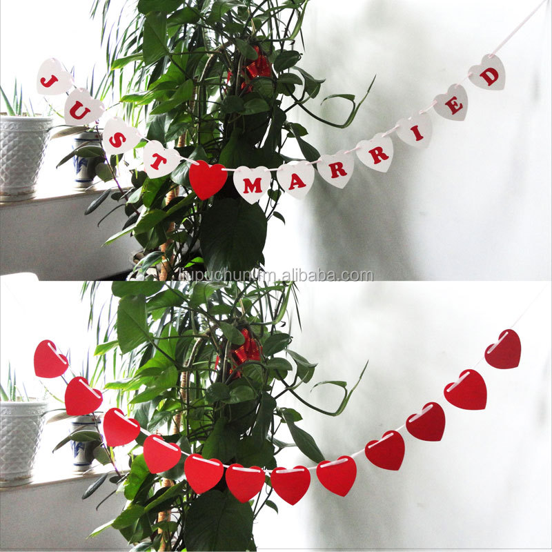 Party decoration garland decorative paper garland WELCOME garland wedding garland hot selling garland happy wedding garland
