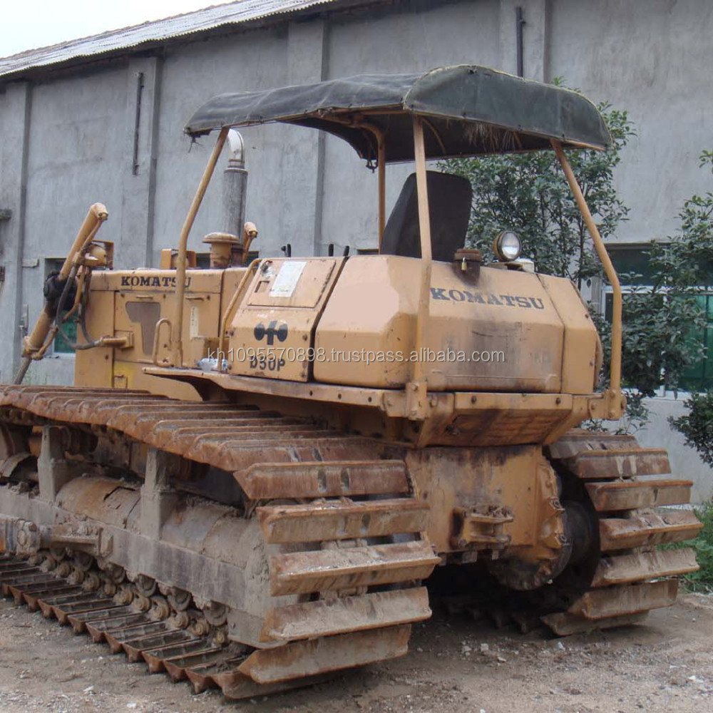 Японский гусеничный бульдозер Komatsu D50P, распродажа в Шанхае
