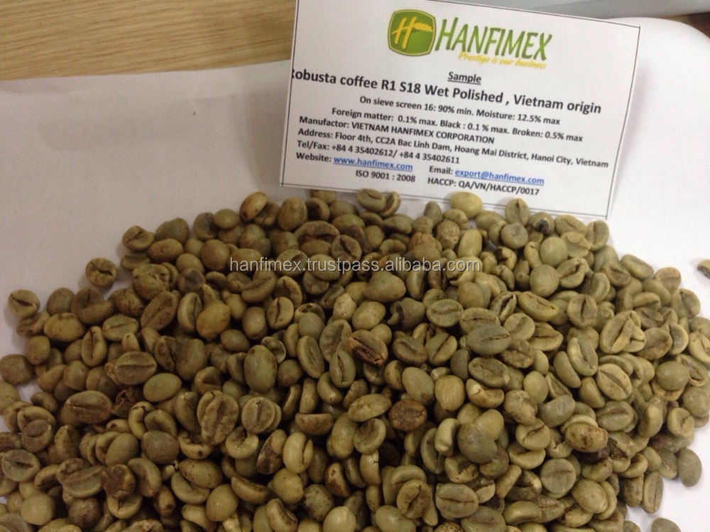 Vietnam RELIABLE SUPPLIER Coffee beans Robusta/Coffee Arabica (Skype: hanfimex08 - Ms.Emma)