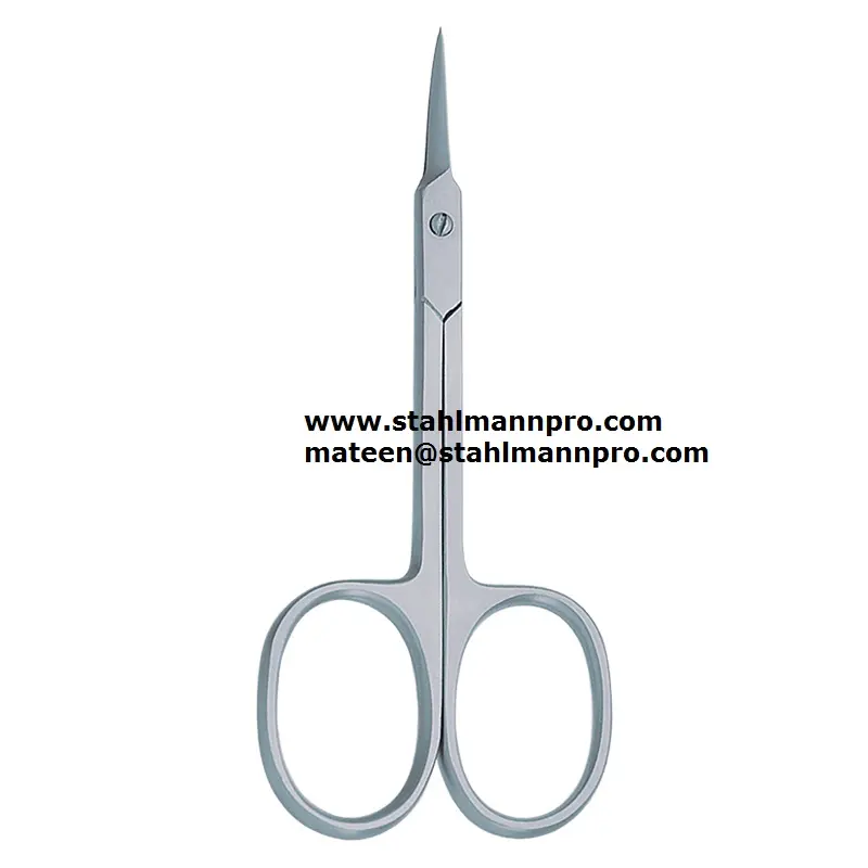 New Fine Arrow Point Straight Scissors (Arrow Point Multipurpose Manicure Thin Blade Professional Cuticle Straight Scissors)