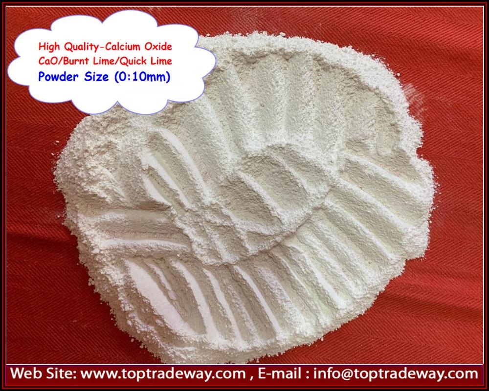 High quality/Calcined Lime/Quick lime-Powder-Egypt Origin