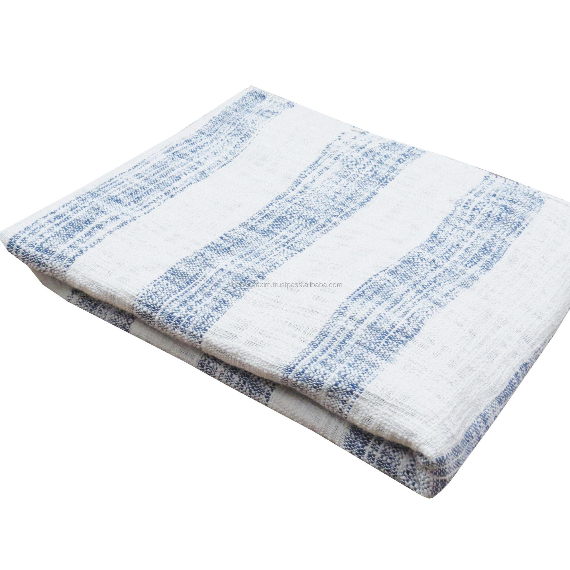 100% хлопок, одеяла для дивана khadi из Индии