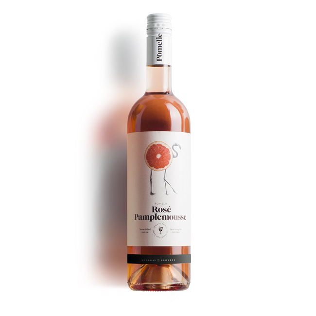 Pomelie Collection Rose Grapefruit Rose Wine at Wholesale Price