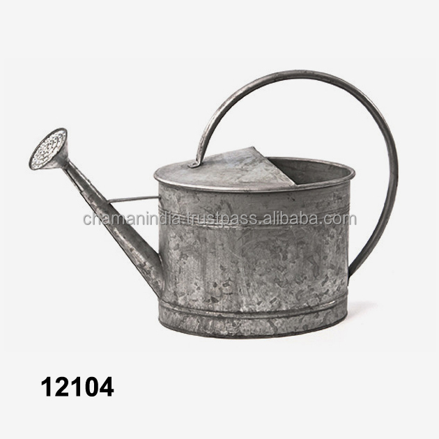 Galvanized Antique Watering Can