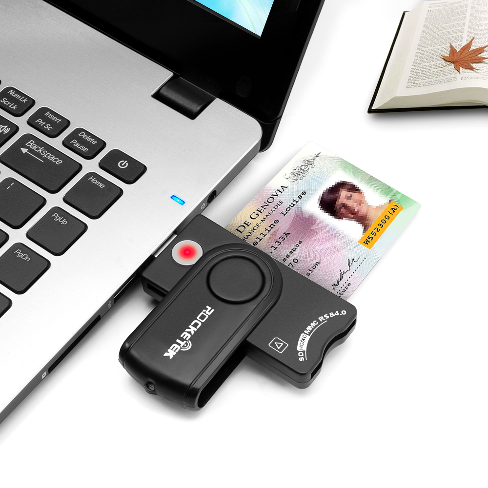 Игровая мышь Rocketek USB2.0 Смарт считыватель карт emv