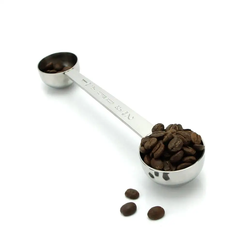 Food Grade 2 in 1 Stainless steel coffee tea Measuring spoon for kitchen