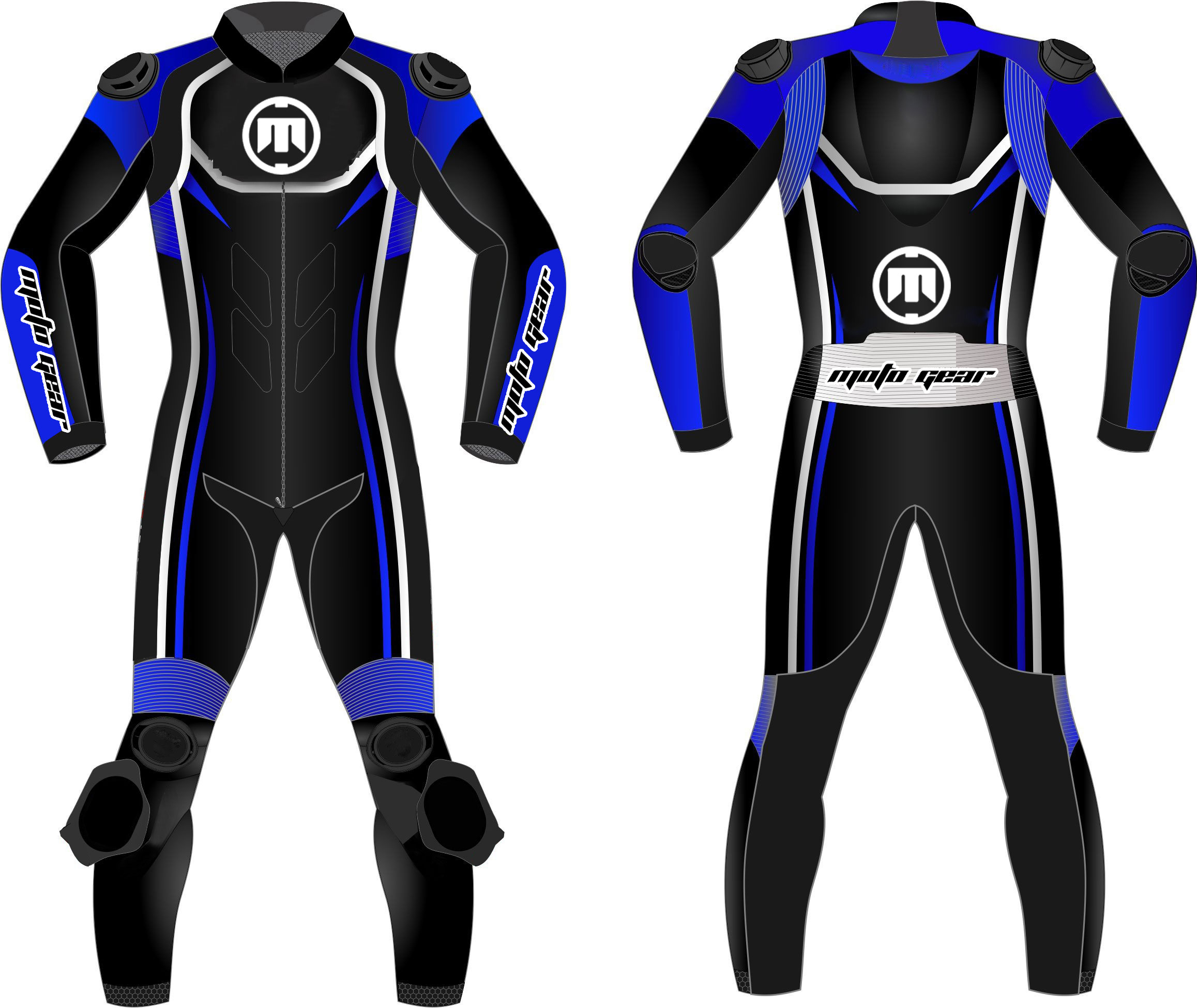 Custom Logo Design Motorcycle Leather Suit