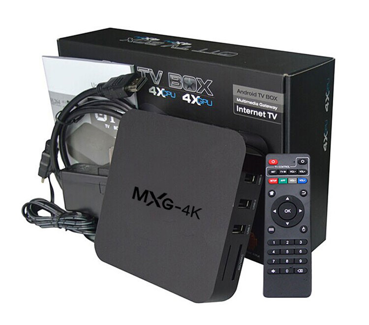 Шэньчжэнь WF Android 7,1 TV Box Mxg 4K RK3229 1G RAM 8GROM Smart Tv Box 4K Media Player I8 MX3 Air mouse