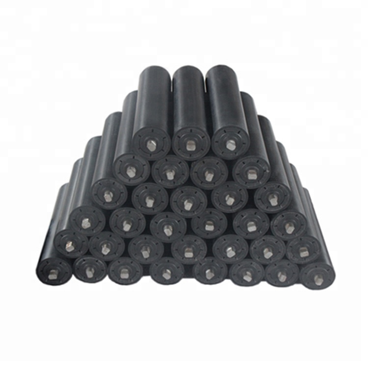 Полиэтиленовый трубчатый ролик uhmwpe Конвейерный обратный ролик ленточный Конвейерный ролик для горных работ