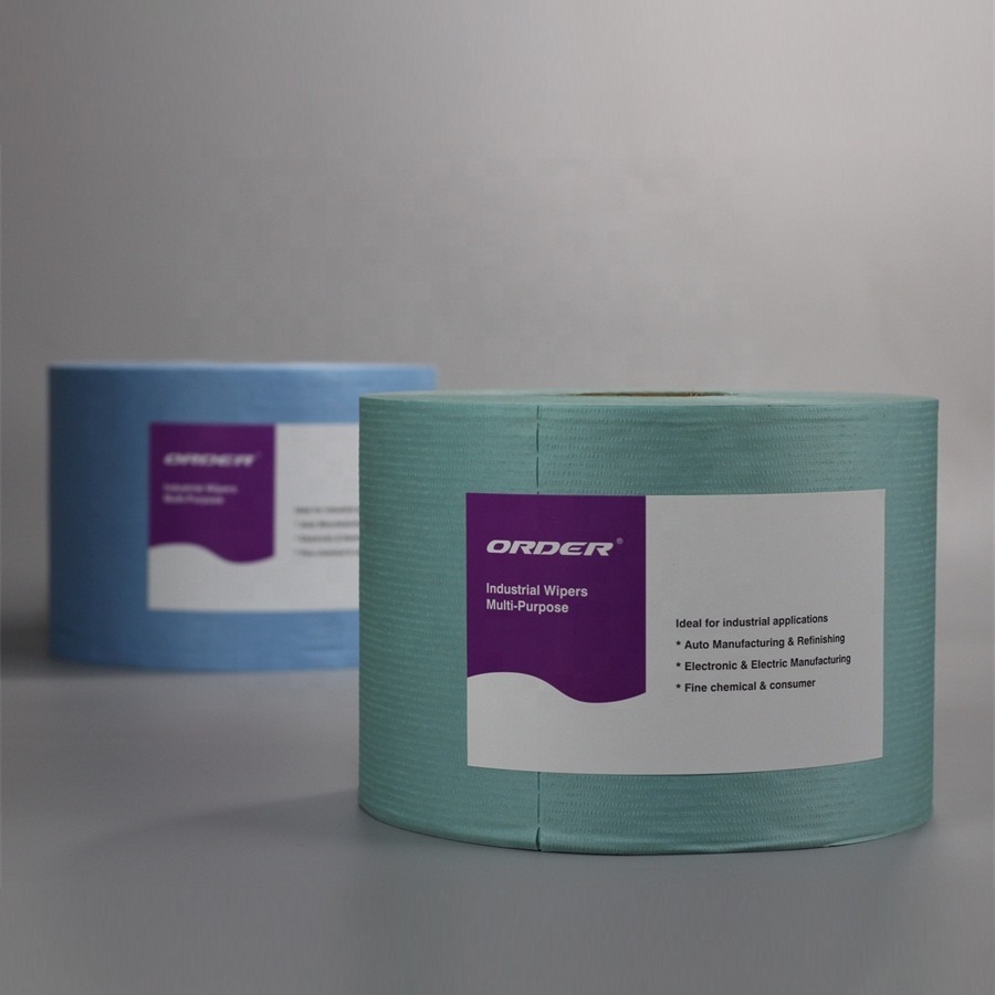 Салфетки для технического обслуживания очистка масла nonwoven Industry Rag для машин