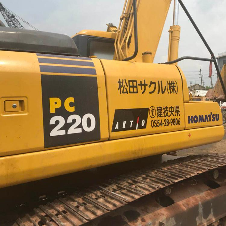 Горячая Распродажа, б/у гусеничный экскаватор Komatsu 220 с хорошей производительностью