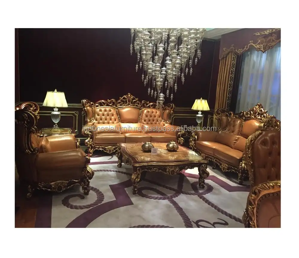 living room furniture sets , luxury furniture set , sofa set classic