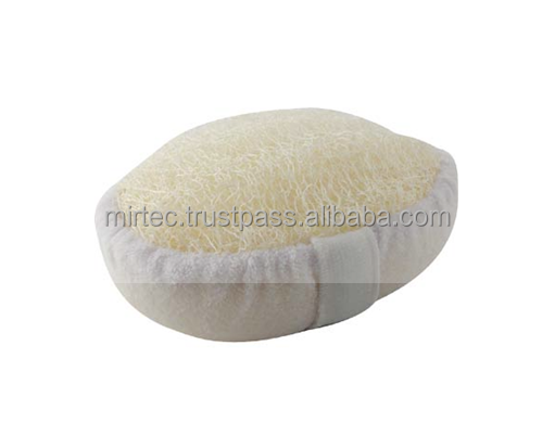 Loofah Oval Natural Thick Loufa bath scrubber Mirax 8015