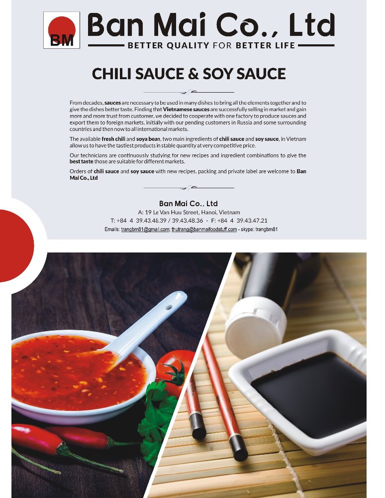 Reliable Black Mini Bulk Hot Soybean Sauce Good Quality from Vietnam Manufacturer Packaged in Bottle