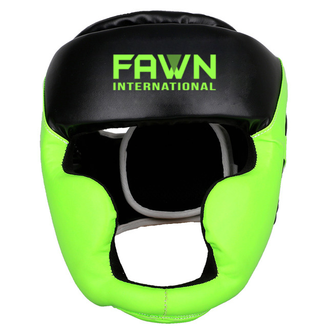 Head Guard Gear MMA Helmet Boxing Martial Arts Taekwondo Face Protector Kick