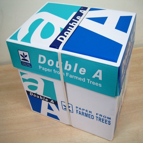Бумага для копирования A4 из древесной массы Double A Premium 100%