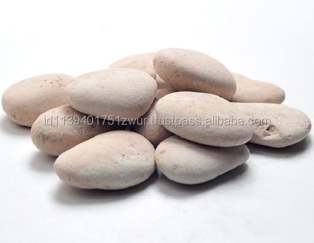 Best selling natural pink pebble stone for home decoration