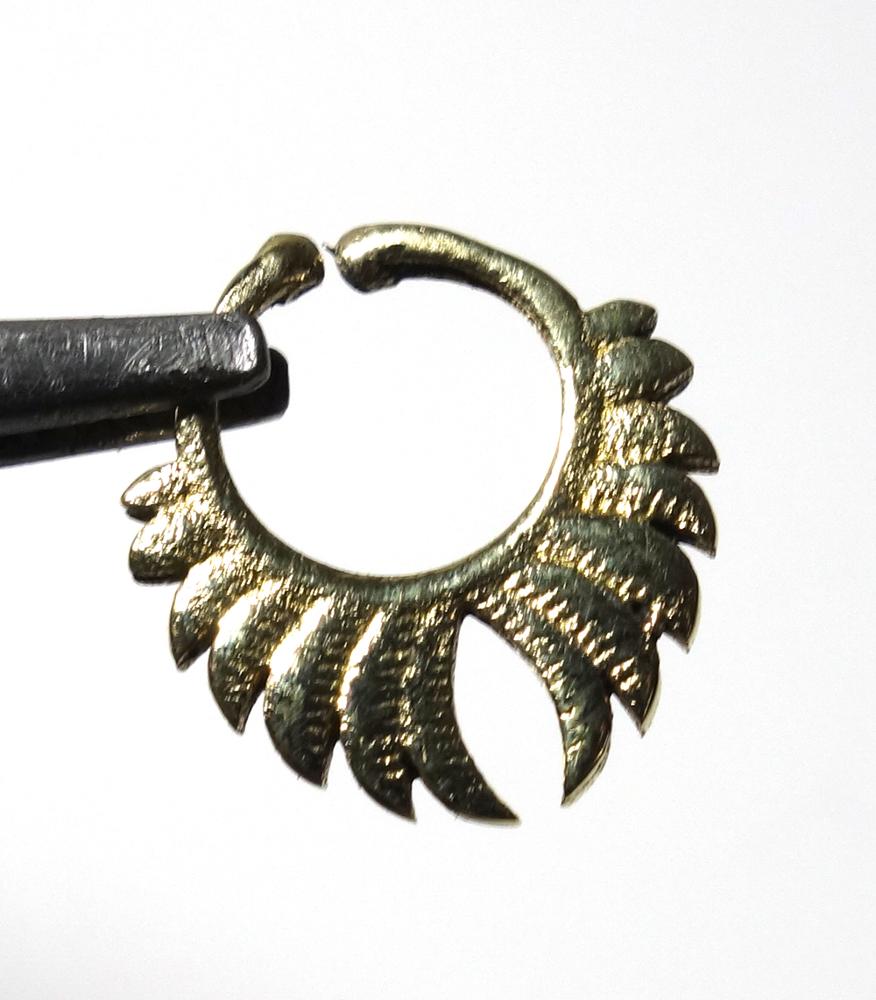 MOTHERS DAY SELL BRASS SEPTUM GIRL NOSE RING WOMENS SEPTUM LOVELY DESIGNER JEWELRY