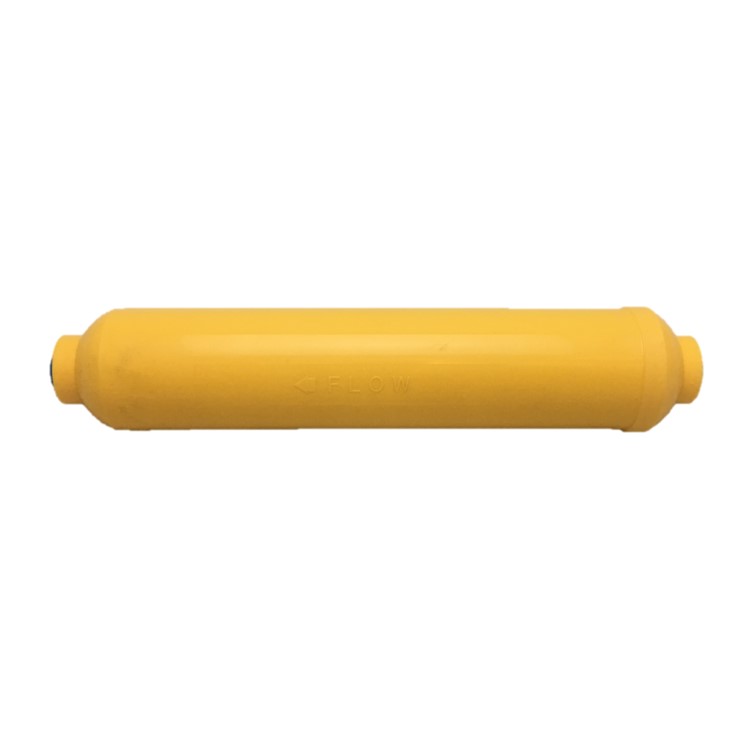 10 inch in-line GAC T33 water filter cartridge