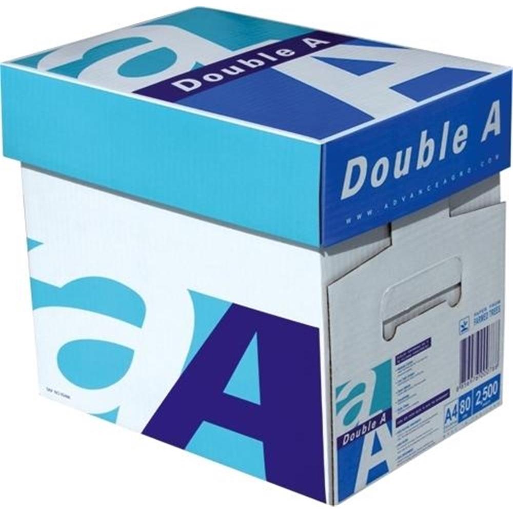 Double A Copy Paper A4 80 gsm, 75 gsm, 70 gsm 500 sheets  Thailand manufacturer