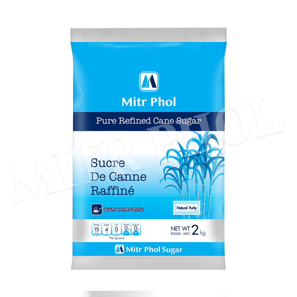 Чистый очищенный тростниковый сахар Mitr Phol (2 кг)