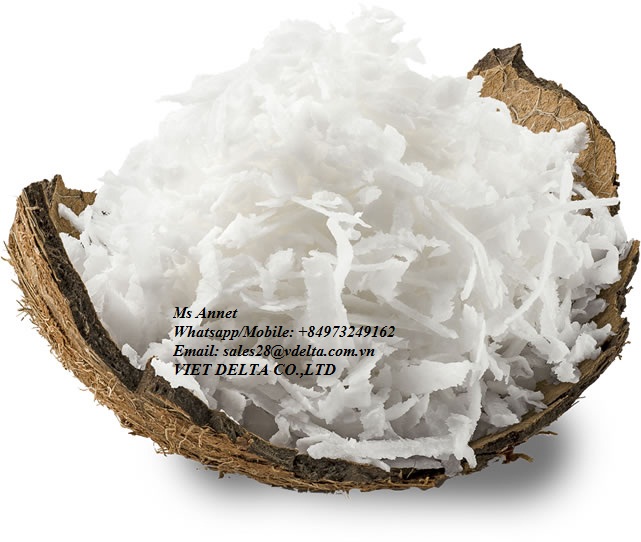 Высокий жир кокоса осушенный Flake/средний/Fine/г-жа Аннет + 84973249162