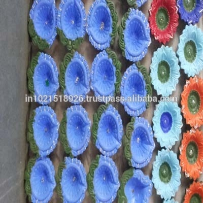 earthen pot diya for decoration marriage purpose outdoor and indoor activities functions