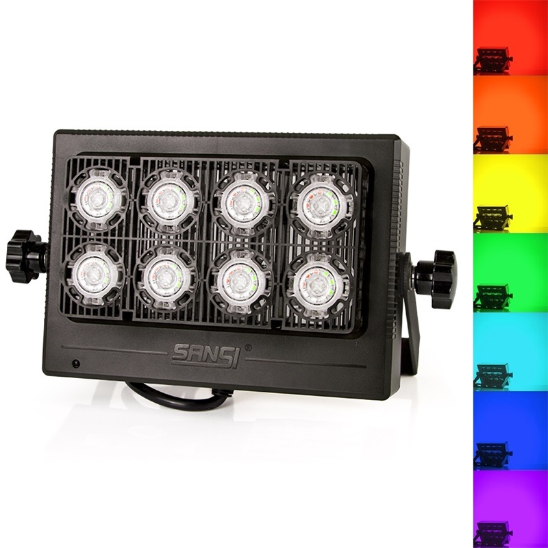 Рождественский меняющий Цвет Уличный 50 Вт Rgb Светодиодный прожектор для умного Рождественского освещения