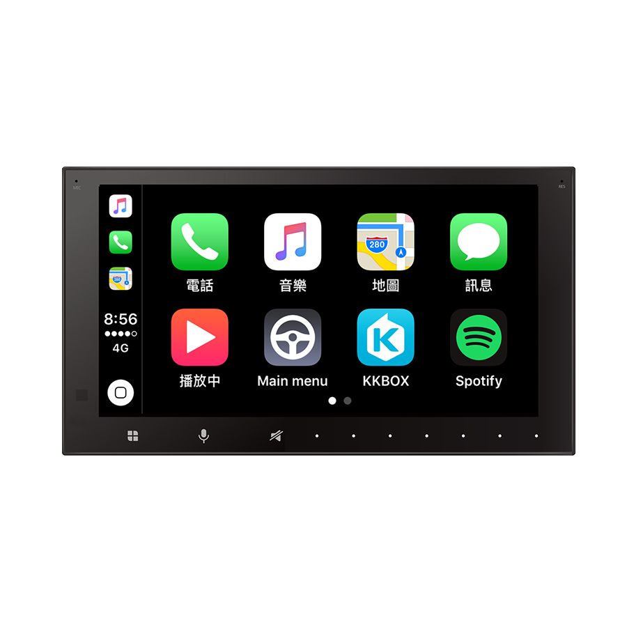 Информационная система автомобиля с поддержкой Apple CarPlay