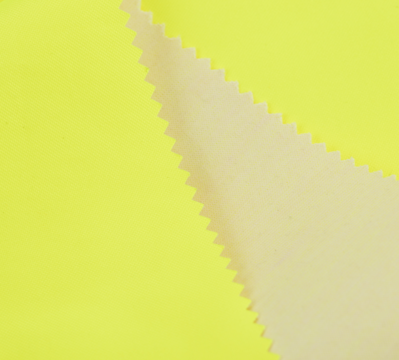 Modacrylic Fireproof Waterproof Fabric High Vis Yellow Colour with FR Membrane