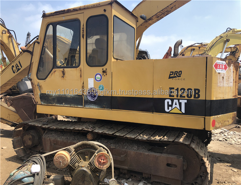 Хорошее качество оригинала cat E120B хорошее качество горячая Распродажа экскаватор