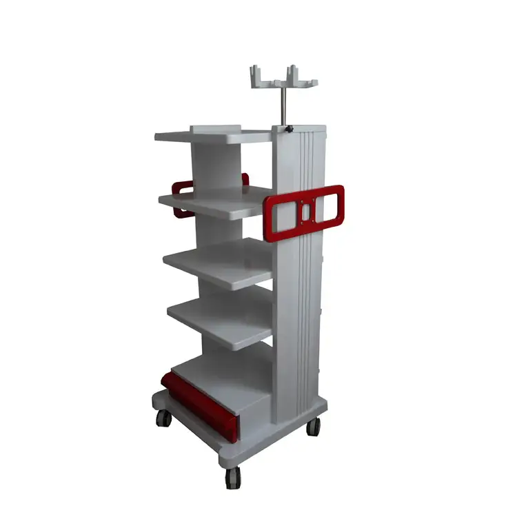 Mobile endoscopy trolley medical equipment endoscopy cart