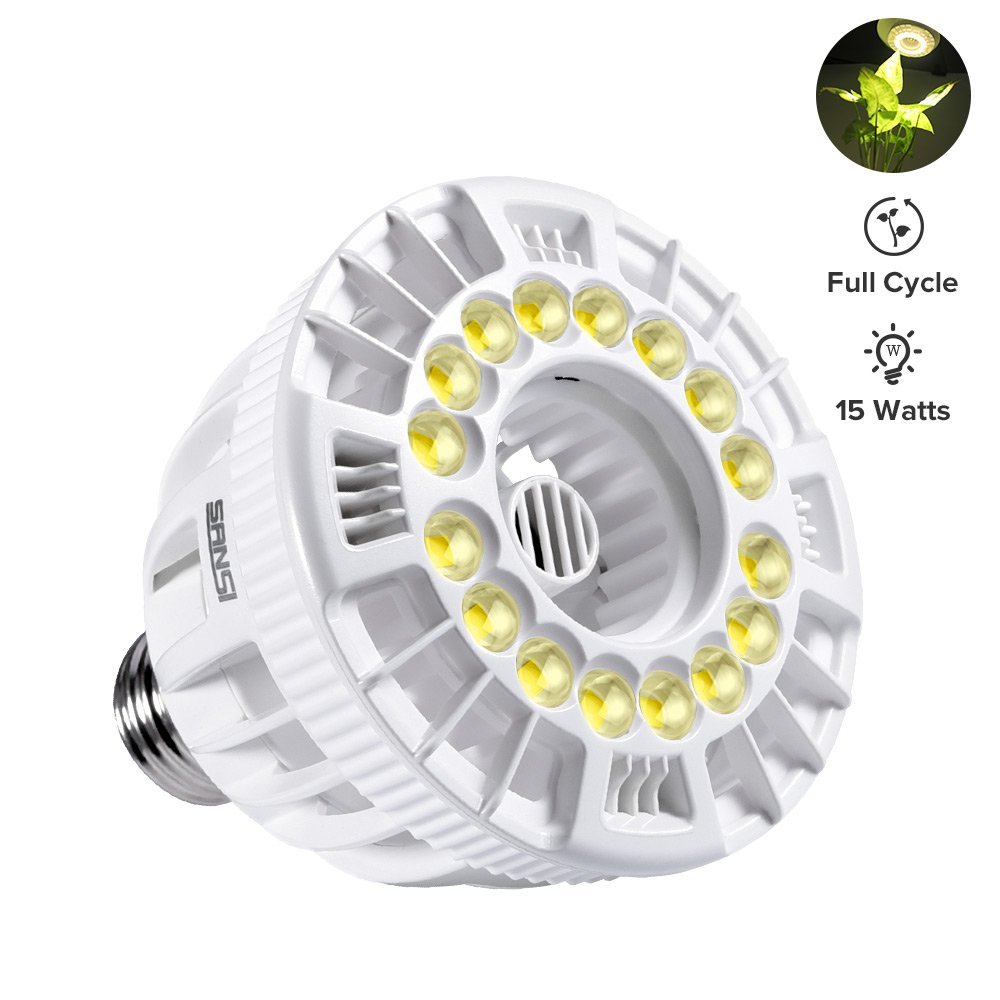 CRI95 indoor full cycle spectrum growligths 15w led bulb for farm plant flowers