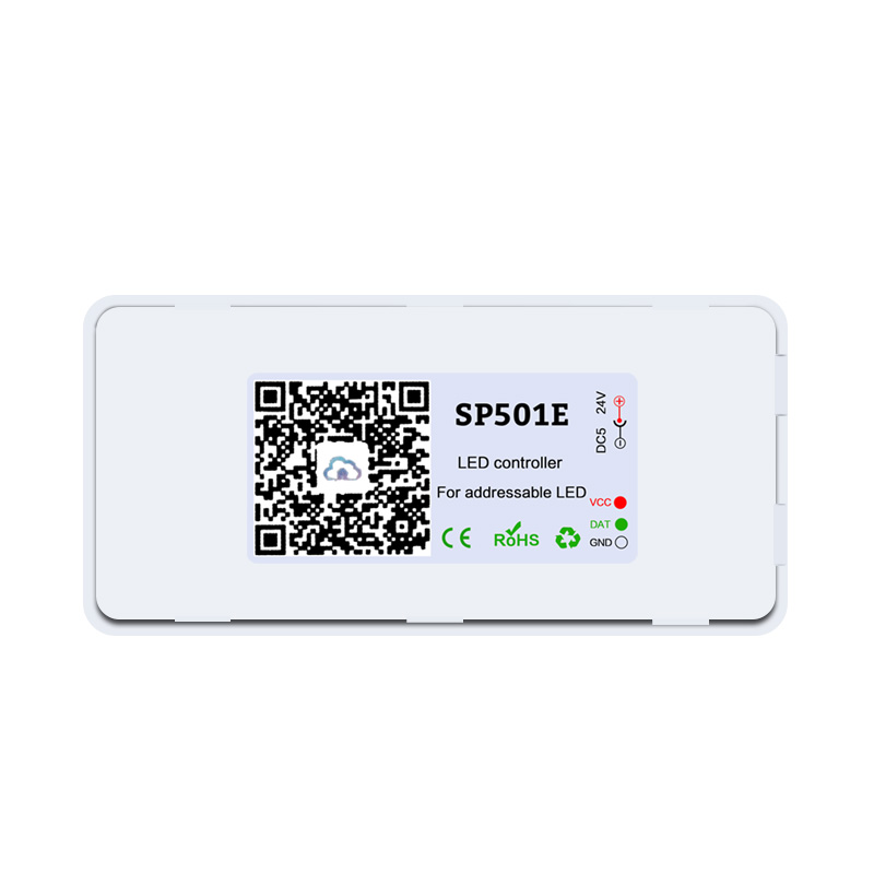 Полноцветный светодиодный SPI-динамик SP501E, Google Alexa Voice, умный пиксельный Wi-Fi светодиодный контроллер для световой ленты WS2811 WS2812 UCS1903
