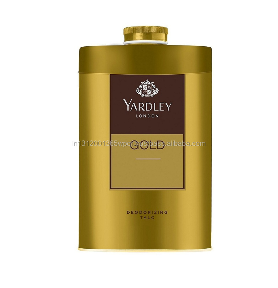 Дезодорирующий тальк для мужчин Yardley London-Gold, порошок 250 г