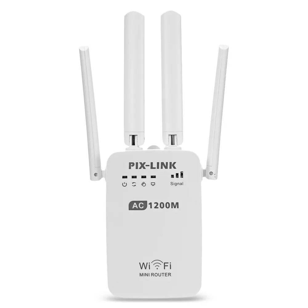 PIX LINK LV-AC05 1200Mbps Wireless-AC Dual Band Repeater/AP/Router