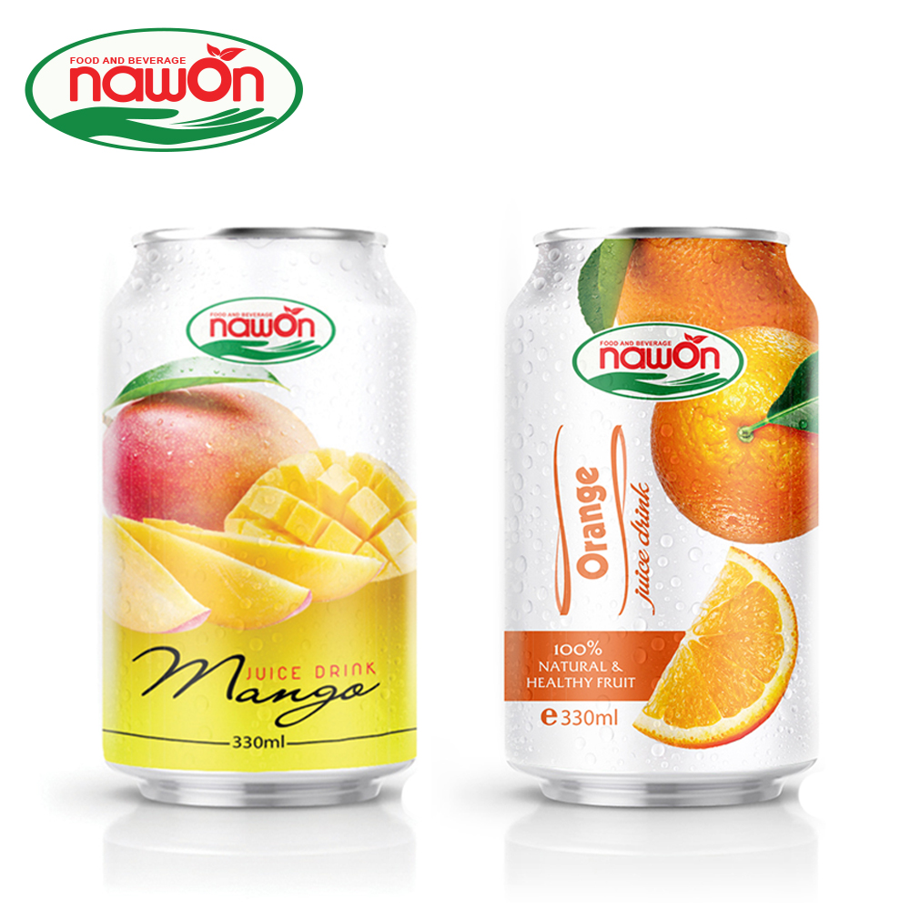 330ml NAWON Canned No Preservatives Original Mango Juice Extractor For Eye Health Vietnam Suppliers Manufacturers