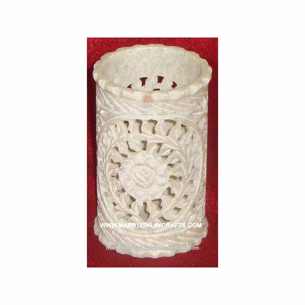 Stone Candle Holder In Beautiful Shape